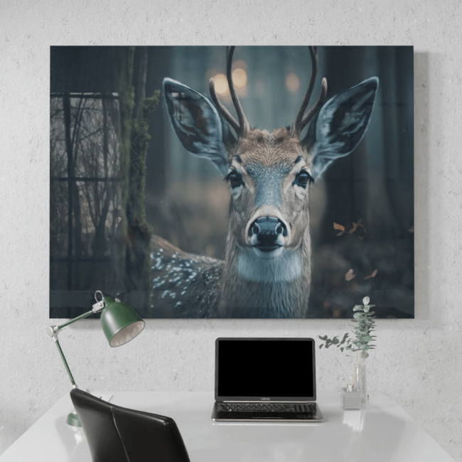 Wildlife Portraits_25_Deer_Meadow Dream_Desk_Mockup