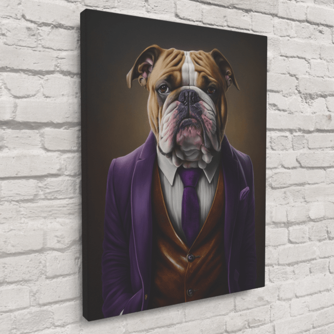 Jowly Gentleman - Acrylic Prints, Photos Prints on Metal and Canvas