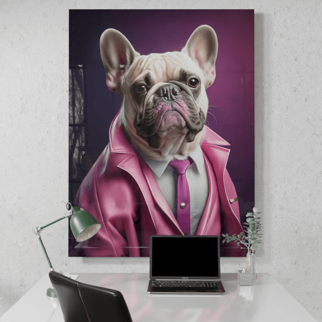 Fancy Frenchie - Acrylic Prints, Photos Prints on Metal and Canvas