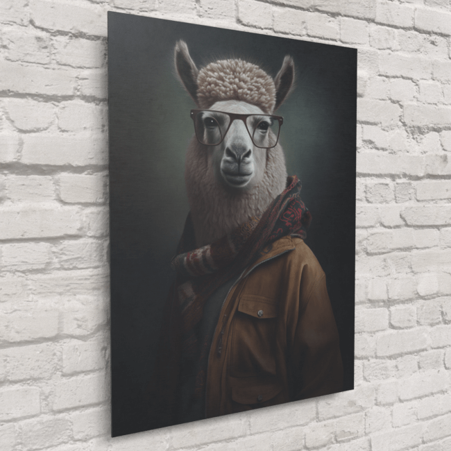 Larry the Llama - Acrylic Prints, Photos Prints on Metal and Canvas