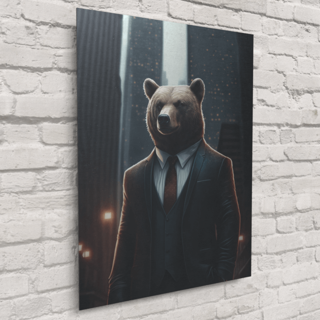 Furry Fashionistas4_Beary Bold_Brushed_Metal