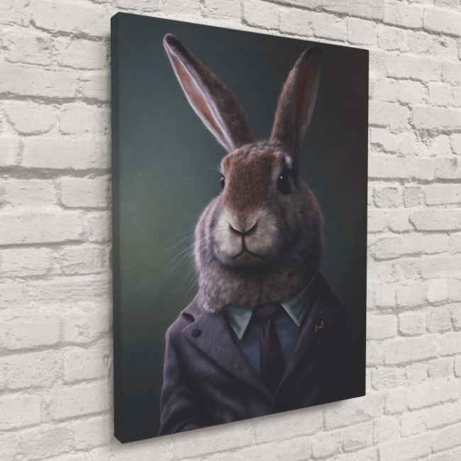 Furry Fashionistas66_Bunny Buddy_Canvas