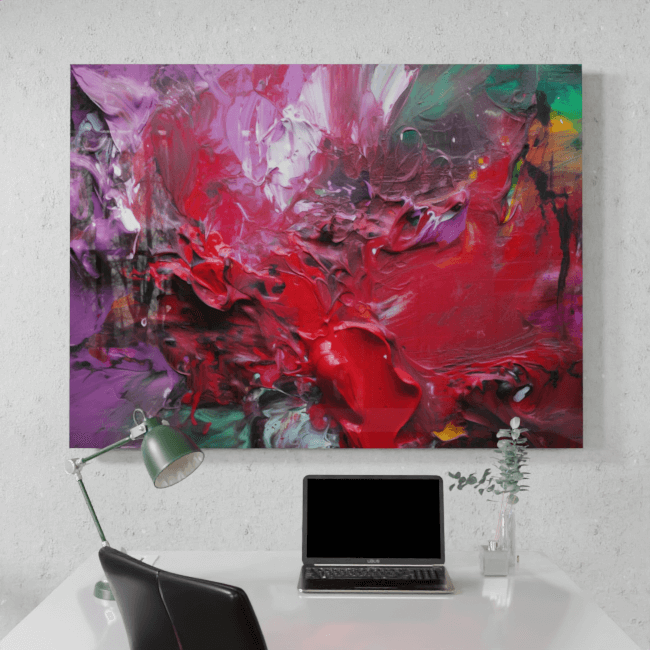 Abstract_Visions_Metamorphic Dreams Unveiled_Desk_Mockup