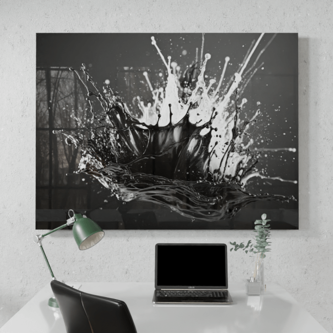 Ghostly Splash - Acrylic Prints, Photos Prints on Metal and Canvas