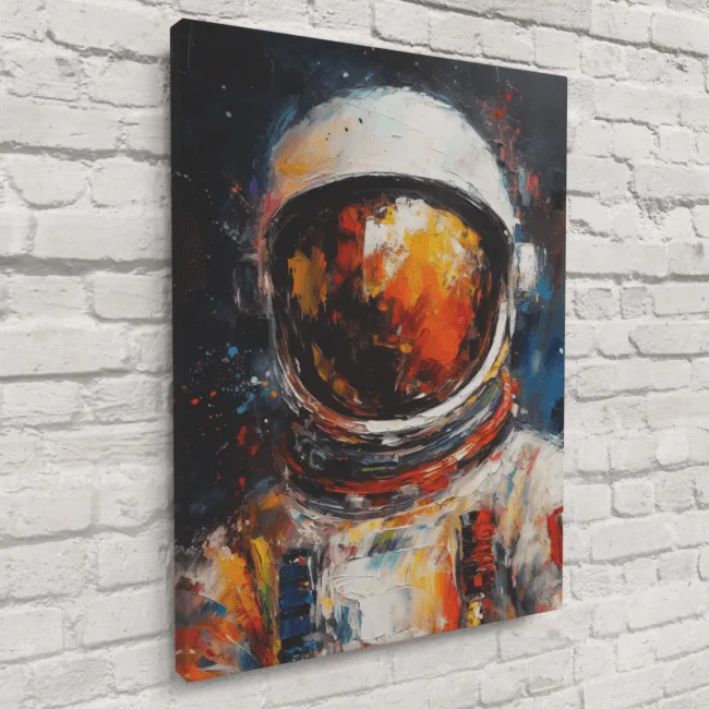 Astronaut in Paint - Image 6