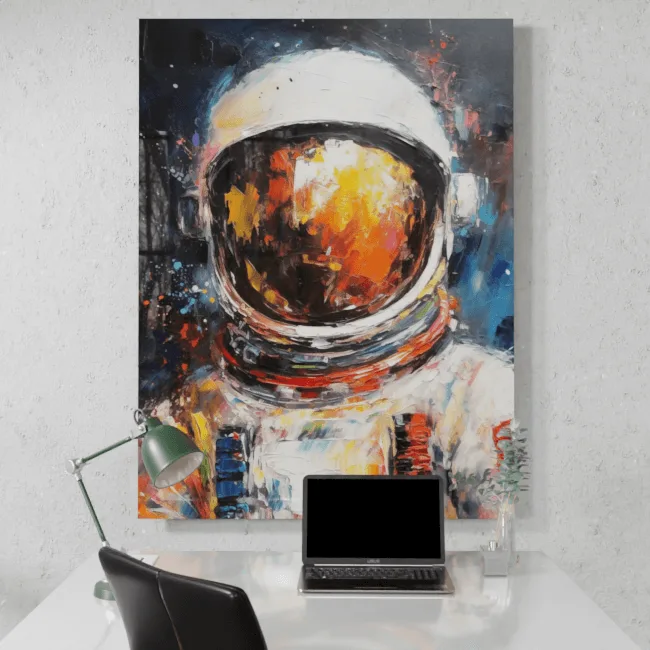 Astronaut in Paint - Image 2