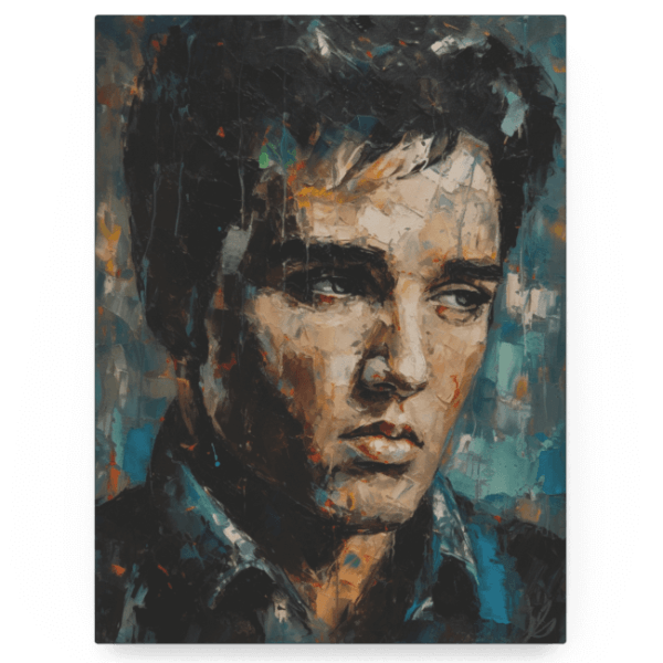 Elvis painting acrylic 2024 / art